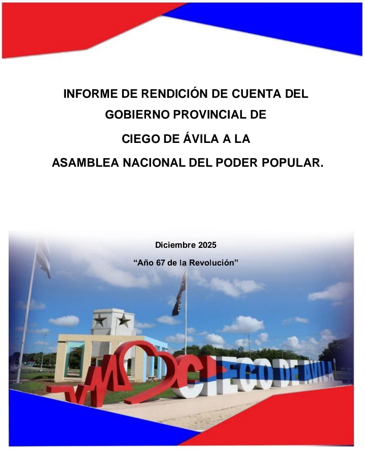 Estrategia de Gobierno y Desarrollo Territorial en Ciego de Ávila